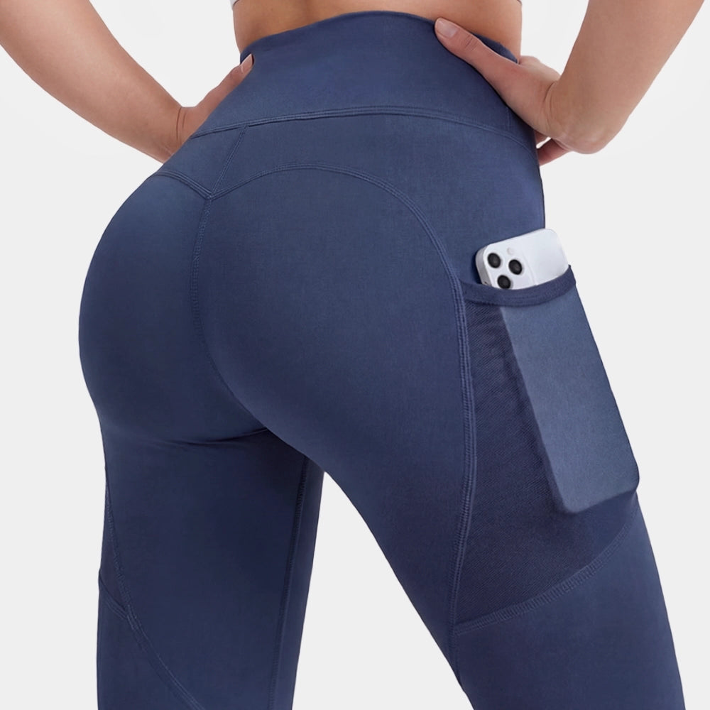 High-Waist Tummy Control Pocket Leggings